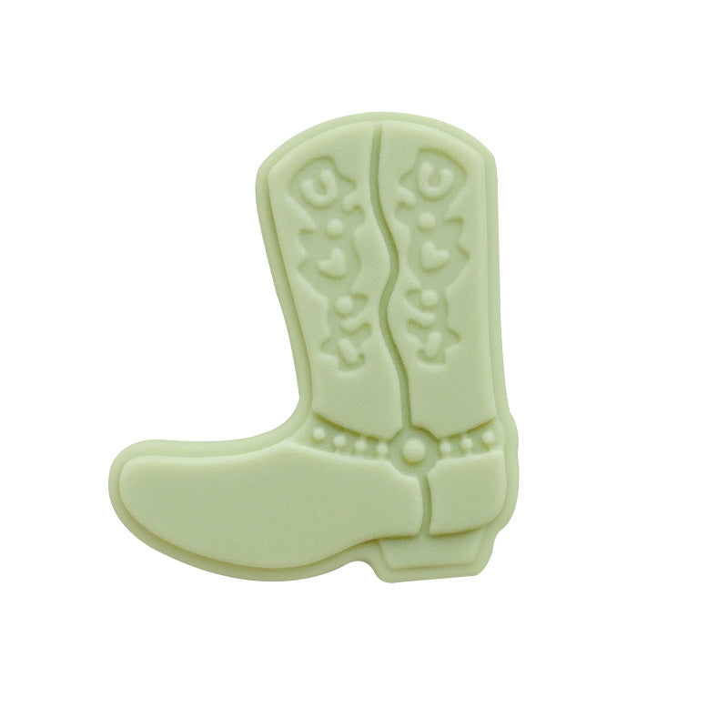 Wholesale 10PCS Boots Silicone Focal beads